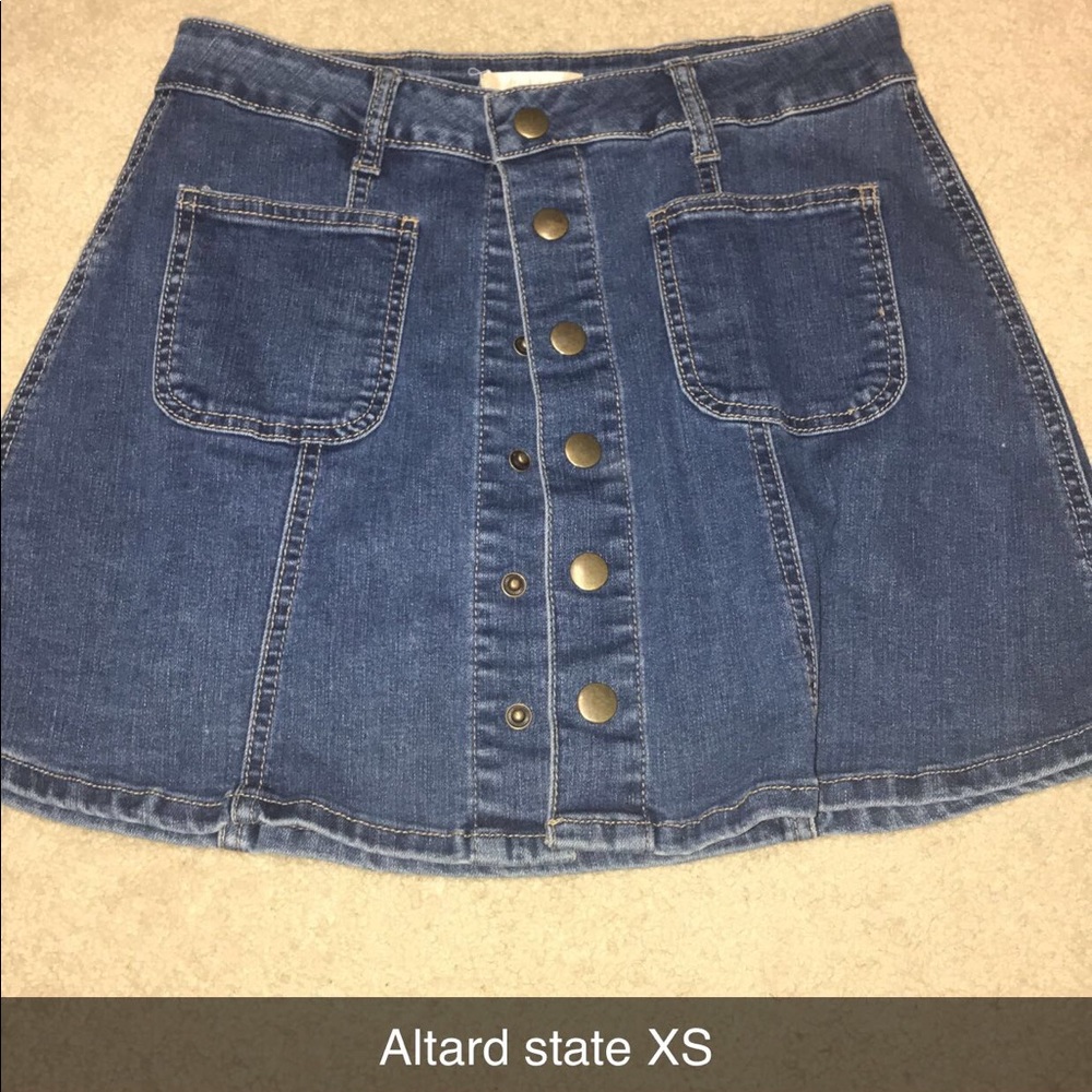 Jean skirt